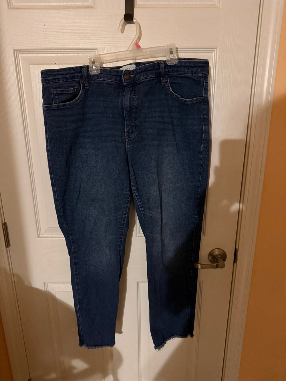 crown & ivy Dark Blue Skinny Womens Jeans.